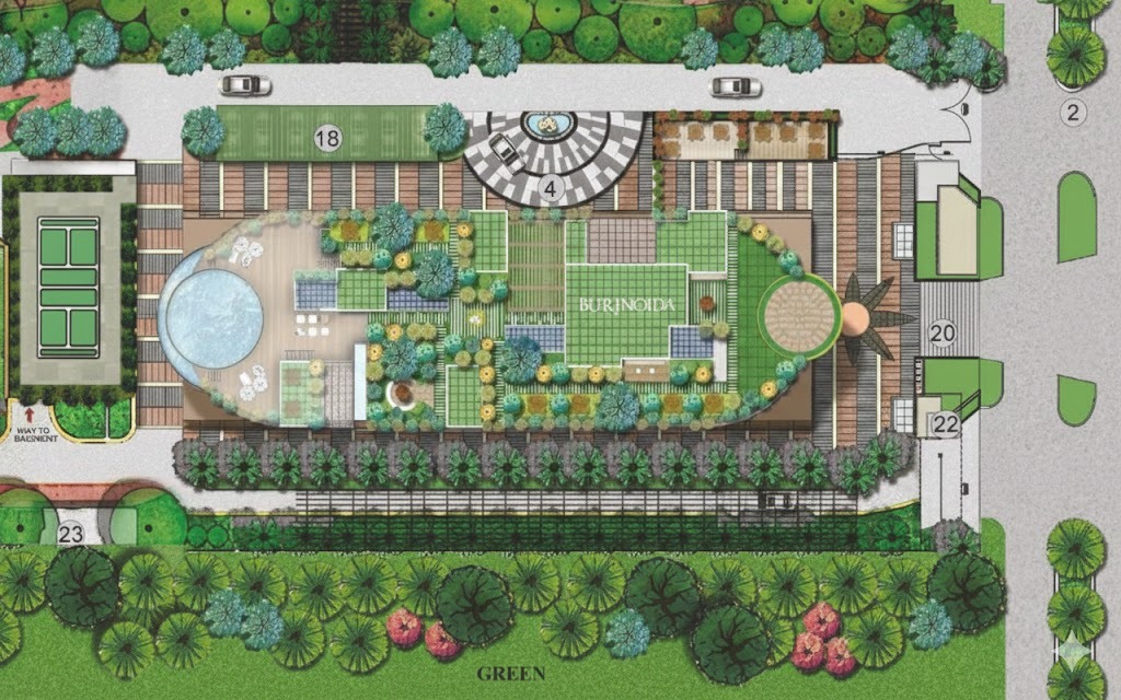 Dasnac Burj Noida Site Plan